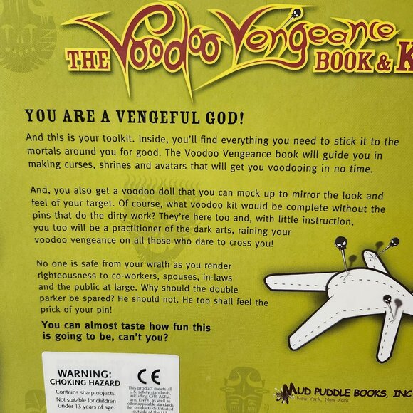 The Voodoo Vengeance Book & Kit - Picture 4 of 4